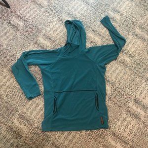 Melanzana — Men's Medium Micro Grid Hoodie (Color Dragonfly) — Not Worn